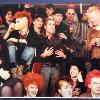 Colour photo of some of the crowd for the cover of 'St Kilda's Alright' EP, 1984 - Photo by Joe Holzer
